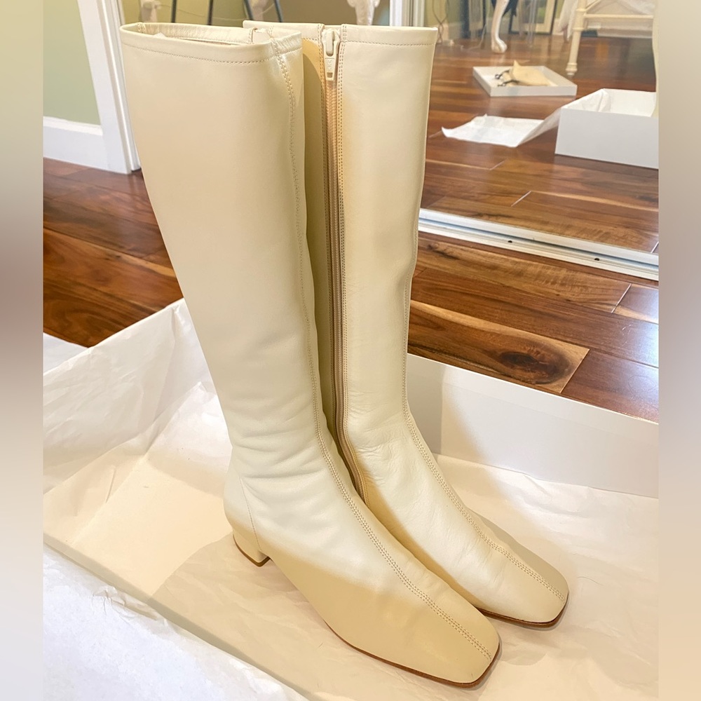BY FAR Edie Knee High Boots